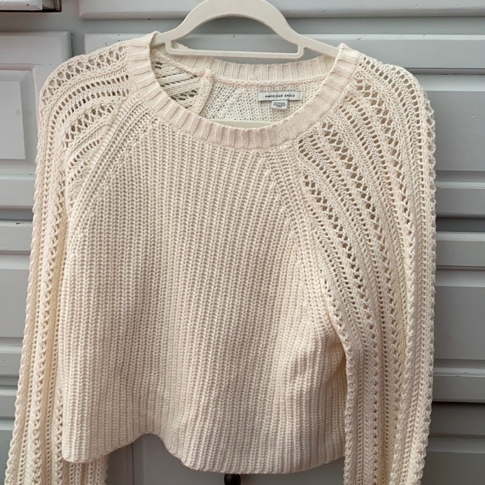 Cream sweater